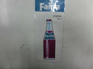 ファンタ F-S4 ステッカー FANTA GRAPE 瓶