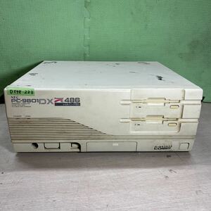DT98-288 激安 PC98 デスクトップ NEC PC-9801DX/U2 HDD欠品　通電不可　ジャンク