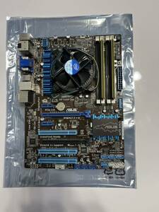 CPU i5-3470S マザーボードP8H77-V DDR3メモリ8Gセット品