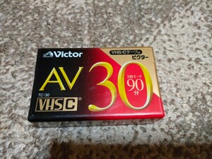 Victor　VHS-C　30分-90分3倍モード　新品未開封