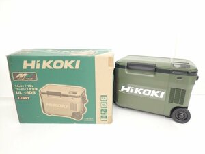 【未使用開封品】HiKOKI/日立工機 18V コードレス冷温庫 UL18DB + リチウムイオン電池 BSL36B18×2、専用バッグ付 ◆ 6E12A-2