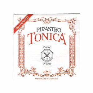 Tonica トニカ ヴァイオリン弦 D線 ナイロン 3/4-1/2 アルミ巻 4123
