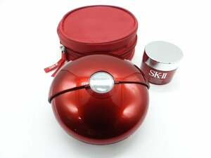 ■【YS-1】 SK-II ■ エアー タッチ ファンデーション 本体 マッサージ美容乳液 15g セット ■ EH2701 OC1 ケース付き 【同梱可能商品】E