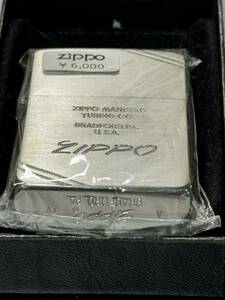 zippo 底面斜体 ロゴ 4面 ブラック 筆記体 ジッポハート 年代物 1988年製 ブラック 特殊加工品 前面コーナーカット 希少刻印 ケース 保証書
