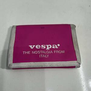 Vespa ベスパ 三つ折り財布 レトロ