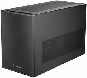 SilverStone PCケース SST-SG17B Micro-ATX Mini-ITX Mini-DTX 対応 キューブ型 4589663470536