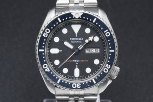 ジャンク SEIKO DIVERS 150m Ref:7548-7000 セイコー ダイバーズウォッチ クォーツ デイデイト