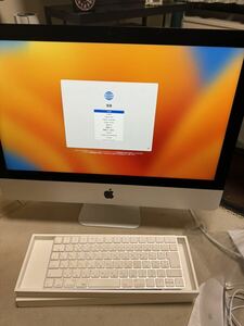 iMac Core i5. Apple iMac MNDY2J/A 21.5 インチ/3.0QC/8GB/1TB/RP555 2gb/WLMKB、2017 年製。ジャンク