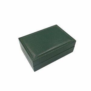 1円 ROLEX CASE ロレックスケース 時計用 空箱 BOX S 内箱 68.00.01 緑 グリーン ヴィンテージ ウォッチケース 付属品 326220240423