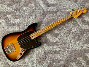 Squier by Fender MUSTANG BASS マスタング・ベース（ダンカンPU搭載）70’sモデル　希少!!