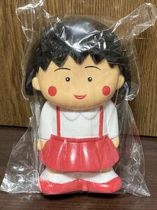 未開封 1995 ちびまる子ちゃん 貯金箱 フィギュア 人形 ソフビ さくらももこ 株式会社タカラ 当時物 レトロ ビンテージ まるちゃん ミツ鱗