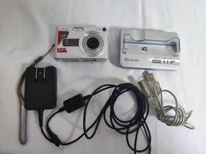 【動作確認済み】カシオ CASIO EXILIM EX-Z30 3.2メガ 充電器 USBケーブル付 デジタルカメラ デジカメ コンデジ 