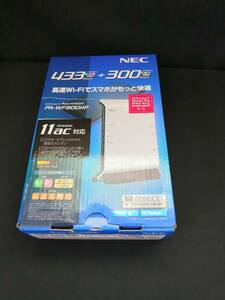 【ジャンク 送料込】Wi-Fiホームルーター　NEC PA-WF800HP　/動作未確認　◆D6954