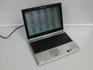 ジャンク品 ノートパソコン 13.3インチ Sony Vaio PCG-6S2N VGN-SZ54B Core2Duo メモリ2GB HDD不明 起動確認済 代引き可