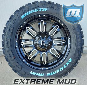 オフロード ランクル 100系 200系 LX570 セコイア タンドラ 20インチ モンスタ MONSTA EXTREM MUD 33x12.50R20 35x12.50R20 ホワイトレター