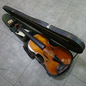 Q10683 【発送可!】Arthur Betts? 1830年製? Violin バイオリン ヴァイオリン No.728940 + 弓 二本 詳細不明 G0000044