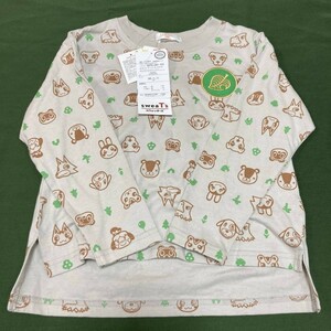 120サイズ　あつまれどうぶつの森　ロングTシャツ　ロンT　長袖　あつ森