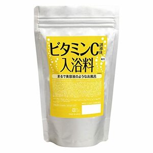 コモライフ ビタミンC誘導体配合入浴料 大容量 約500g 浸かる美容液 フレッシュな香り 5袋　2.5kgセット