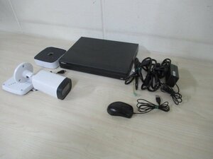 @ihua 防犯カメラセット レコーダー/1 カメラ/1 マウス/1 ケーブル類 HDD２TB仕様 （K-2）