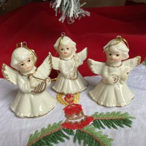 ヴィンテージ クリスマス オーナメント vintage Xmasフィギュリン 陶器人形 北欧 東欧 50年代 christmas 飾り 聖歌隊 ツリー アンティーク