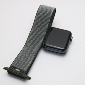 超美品 Apple Watch series3 42mm GPSモデル スペースグレイ 即日発送 Apple 中古 あすつく 土日祝発送OK