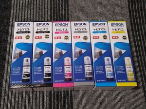 【送料無料・期間長め 】EPSON トビバコ　6色セット　純正インク TOB TOB-MB エプソン 