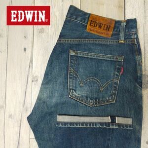 ☆EDWIN エドウィン☆Lot505-SXX セルビッチ 赤耳 デニム W31 S1127