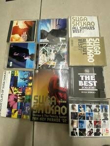スガシカオ ベスト+ライブベストアルバム 3CD SUGA SHIKAO ALL LIVE BEST+2DVD+DVD +ライブレコーディングアルバム+アルバム