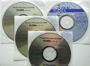 ◆ 日立 Flora 310W DA2 Win XP Pro リカバリＣＤセット ◆