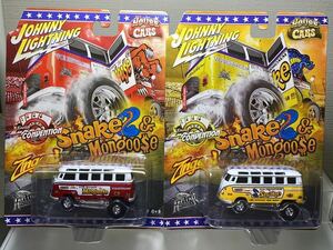 JL 2023 LAS VEGAS CONVENTION SNAKE&MONGOOSE VOLKSWAGEN BUS ZINGER 2台セット ラスベガス コンベンション スネーク マングース