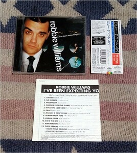 CD　アイヴ・ビーン・エクスペクティング・ユー　Robbie Williams ロビー・ウィリアムス オビ・歌詞・対訳・解説付 正規国内盤 送料込