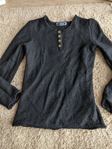 長袖セーター　黒