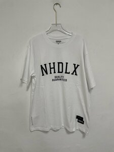 NEIGHBORHOOD X DEELUXE ネイバーフッドDELUXE デラックス Tシャツ TEE Tシャツ 半袖 ホワイト 白 ロゴ 希少 中古 サイズ：M