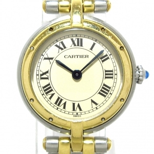 Cartier(カルティエ) 腕時計 パンテール ヴァンドームSM レディース SS×K18YG/2ロウ アイボリー