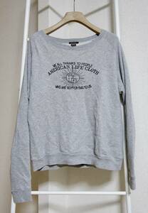 BEAMS＋×サニースポーツ　SUNNY SPORTS スウェット グレー　L