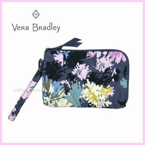 Vera Bradley◆ヴェラ ブラッドリー キルティング リストレット Ultralight RFID Slim Wristlet 36780/Chrysanthemum Crush スキミング防止