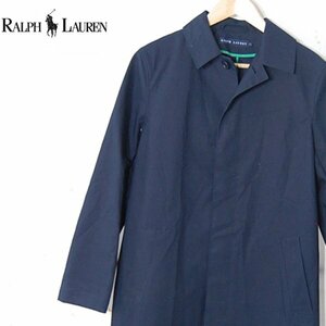 ラルフローレンRALPH LAUREN■コットン ステンカラーコート 日本製 /インパクト21■11■ネイビー ※NK4328313