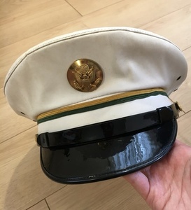 米国陸軍　制帽　ビンテージ　米軍　WW2 アメリカ陸軍　制帽　帽子　軍帽　ドレスキャップ