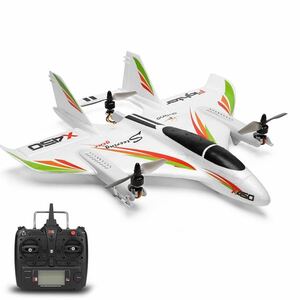 国内即納 XK X450 3D/6G ラジコン プレーン rc飛行機 VTOL ブラシレスモーター 固定翼垂直 ドローン 2.4G 6CH モード1送信機 日本語即飛行