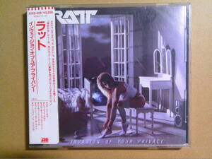RATT[インヴェイジョン・オブ・ユア・プライバシー]CD　シール帯 