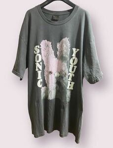 90s USA製 Band tee バンド Tシャツ Sonic Youth tshirt made in usa T ソニック ユース ヴィンテージ アメリカ製 ビンテージ