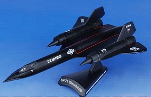 ■即決【SR-71 ブラックバード】デルプラド世界の戦闘機No.42　1/200