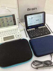 SHARP シャープ Brain 電子辞書 PW-ES9200(PW-S1) 2021年　初期化済/　 PW-HC2 / パナソニック　録音マイク　＃18267