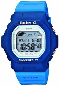 【新品】カシオ BABY-G G-LIDE BLX-5600-2JF ブルー　タイドグラフ 　★小さめサイズ レディースウォッチ 時計