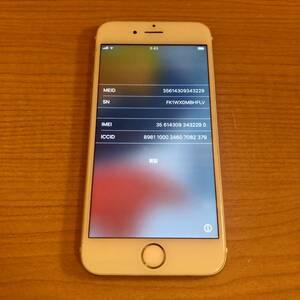 初期化済 Simフリー機 apple iPhone 6s 32GB Gold A1688 ゴールド アクティベーションロック ジャンク品 シムフリー / plus 64GB 6 7 8 se