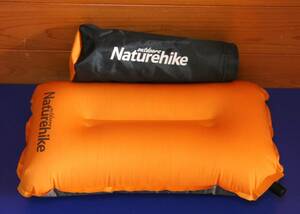  NatureHike 自動膨張 ピロー インフレータブル 軽量 枕 ネイチャーハイク