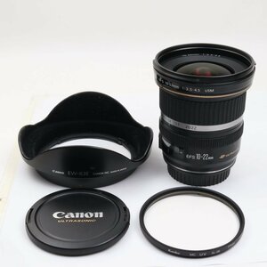 レンズ　Canon 超広角ズームレンズ EF-S10-22mm F3.5-4.5 USM APS-C対応