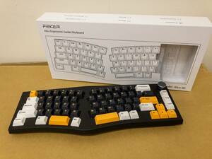 【中古】EPOMAKER Feker Aliceレイアウト ゲーミングキーボード（黒）