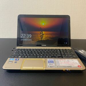 TOSHIBA ノートパソコン T552/47FK Core-i5 動作未確認⑥