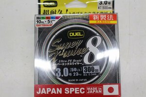 ◎ デュエル スーパーエックスワイヤー8 3号 300ｍ【未使用品】◎